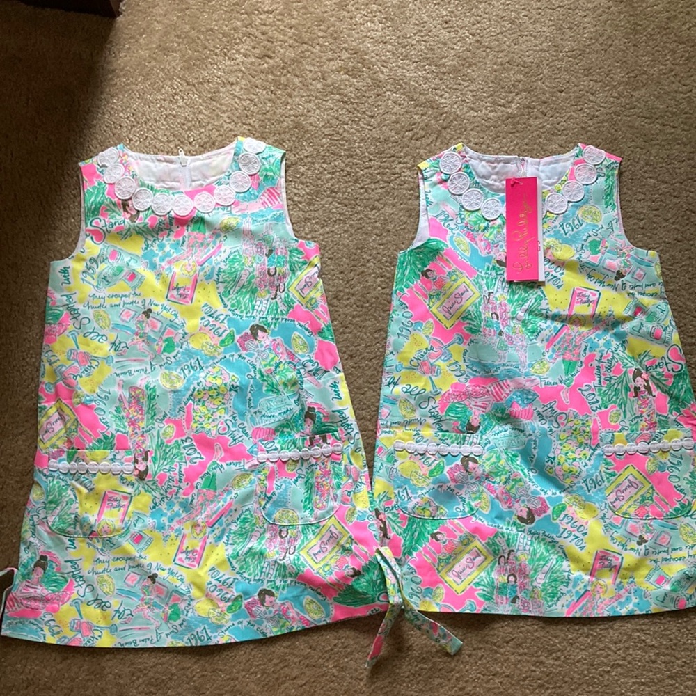 Size 5 EUC and size 4 NWT matching Lilly
